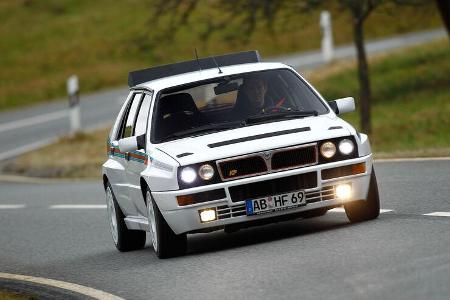 Lancia Delta HF integrale, Seitenansicht