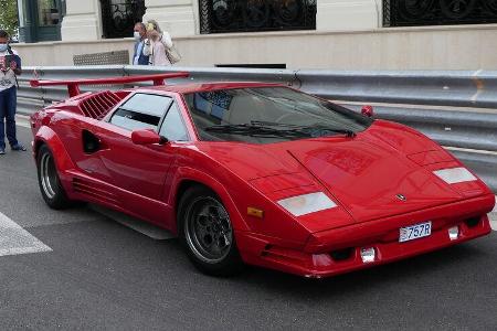 Lamborghini Countach - Luxusautos - Formel 1 - GP Monaco - 21. Mai 2021