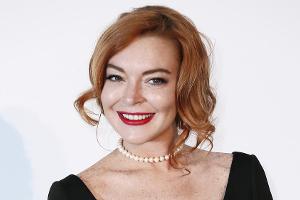 Lindsay Lohan bei der amfAR Gala in Cannes, 2017.