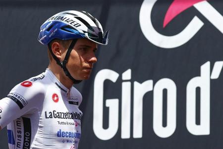 Nach Sturz: Evenepoel steigt aus dem Giro aus