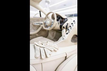 Bugatti Chiron habillé par Hermès: Einzelstück nach Kundenwunsch