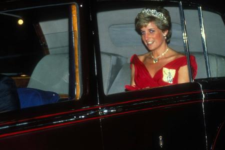 Mar. 16, 2006 - PRINCESS DIANA AT ITALIAN BANQUET.1990.A6689...