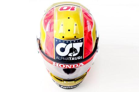 Pierre Gasly - Helm-Design - GP Monaco 2021