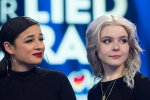 Enttäuschung bei S!sters: Das deutsche Duo rückte 2019 in Tel Aviv durch einen Zählfehler bei der Punktevergabe noch weiter ...