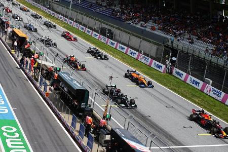 Start - Formel 1 - GP Steiermark - Spielberg - 27. Juni 2021