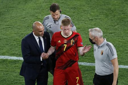 Belgien hofft auf Einsatz von De Bruyne und Hazard
