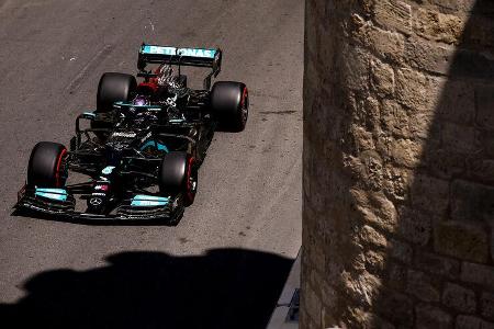 Lewis Hamilton - Mercedes - Formel 1 - GP Aserbaidschan - Baku - Samstag - 5.6.2021
