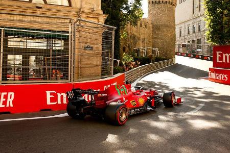 Charles Leclerc - Ferrari - Formel 1 - GP Aserbaidschan - Baku - Samstag - 5.6.2021