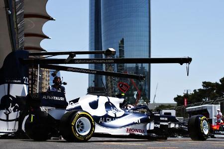 Pierre Gasly - Alpha Tauri - Formel 1 - GP Aserbaidschan - Baku - Freitag - 4.6.2021