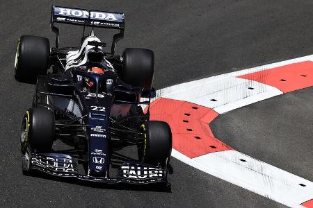 Yuki Tsunoda - Alpha Tauri - Formel 1 - GP Aserbaidschan - Baku - Freitag - 4.6.2021