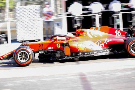 Charles Leclerc - Ferrari - Formel 1 - GP Aserbaidschan - Baku - Freitag - 4.6.2021