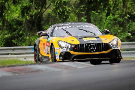Mercedes-AMG GT4 - BLACK FALCON Team TEXTAR - Startnummer #36 - Klasse: SP 8T - 24h-Rennen - Nürburgring - Nordschleife - 03...