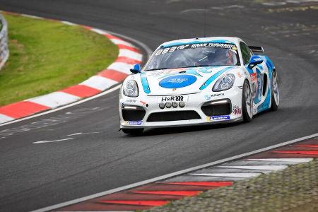 Porsche Cayman GT4 - KKrämer Racing - Startnummer #304 - Klasse: Cup 3 - 24h-Rennen - Nürburgring - Nordschleife - 03. - 06....