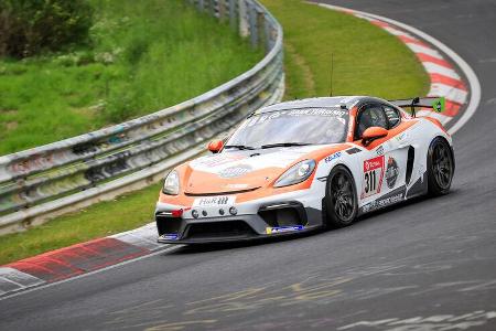 Porsche Cayman GT4 - Fk Performance GbR - Startnummer #311 - Klasse: Cup 3 - 24h-Rennen - Nürburgring - Nordschleife - 03. -...