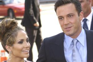 Jennifer Lopez und Ben Affleck bei der Premiere ihres Films "Liebe mit Risiko - Gigli" in Los Angeles, 2003.