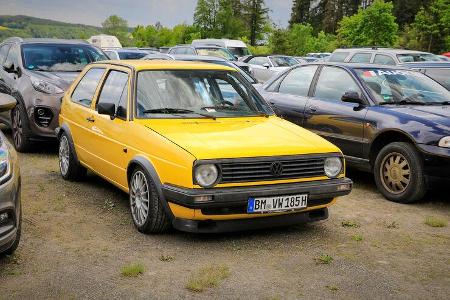 VW Golf - Fanautos - 24h Rennen Nürburgring - Nürburgring-Nordschleife - 4. Juni 2021