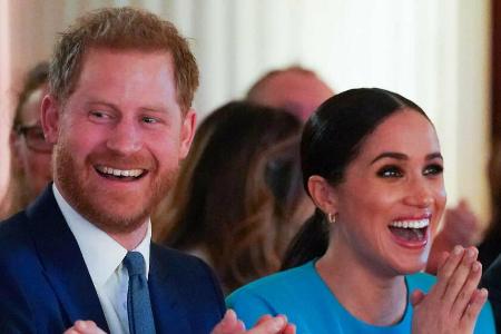 Harry und Meghan im vergangenen Jahr in London