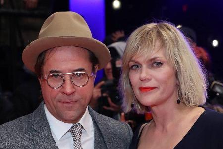 Jan Josef Liefers und Anna Loos, hier auf der Berlinale Anfang 2020