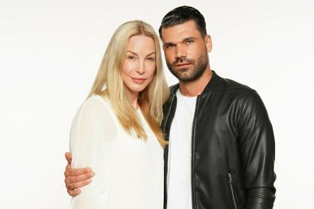 Die Schauspielerin Michelle Monballijn (42) und der Reality-TV-Star Mike Cees-Monballijn (33).