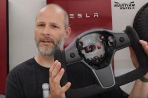 Yoke-Lenkrad für Tesla Model 3 und Model Y vom chinesischen Hersteller Hansshow