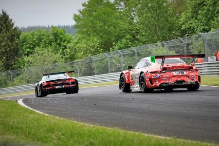 Porsche 911 GT3 R - Startnummer 30 - 24h Rennen Nürburgring - Nürburgring-Nordschleife - 3. Juni 2021