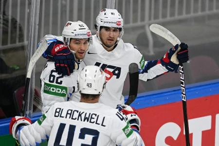 USA stürmen ins Halbfinale der Eishockey-WM