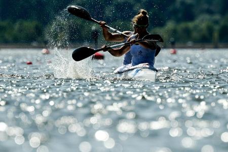 Olympiasiegerin John feiert gelungenes Comeback bei 