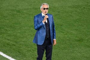 Andrea Bocelli bei der Eröffnungsfeier zur EM 2021