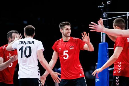Nations League: Volleyballer melden sich mit Sieg zurück