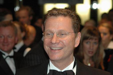 Der mittlerweile verstorbene FDP-Politiker Guido Westerwelle (1961-2016) erhoffte sich von seinem Stelldichein bei 