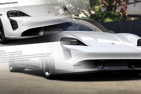 Porsche Taycan Karbon Exterieur