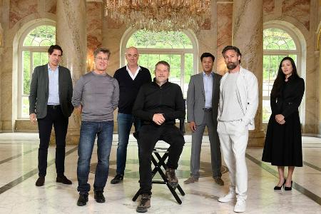 Tobias Moretti (2.v.l.) mit seinem 