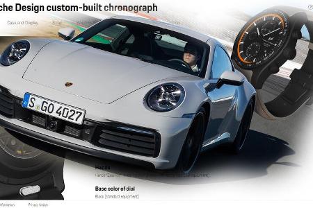 Porsche Design Chronograph Uhr Konfigurator