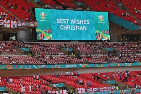 Über 2,5 Millionen Erwähnungen: Eriksen Topthema bei Twitter