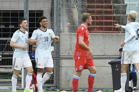 Schottland müht sich zu 1:0 gegen zehn Luxemburger