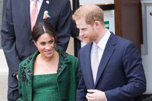 Prinz Harry und Herzogin Meghan im Jahr 2019, als sie noch mit Archie schwanger war.