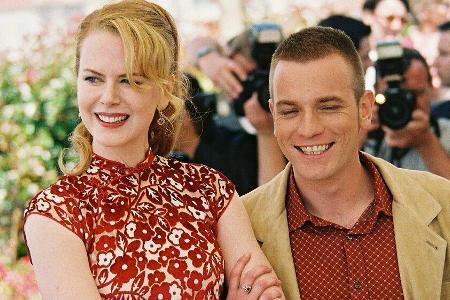 Nicole Kidman und Ewan McGregor auf dem Filmfestival in Cannes 2001