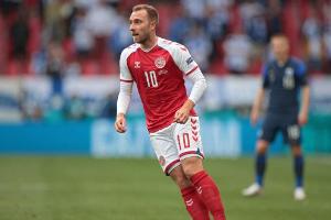 Eriksen verfolgt Dänemark-Spiel im Krankenhaus