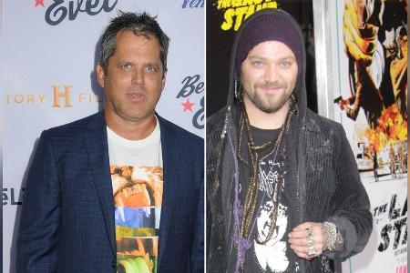 Bam Margera (r.) muss sich für die nächsten drei Jahre von Jeff Tremaine fernhalten
