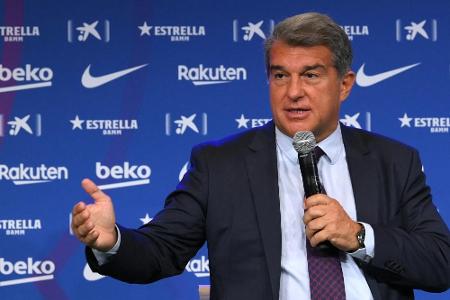 Barca-Boss Laporta träumt weiter von Super-League-Millionen