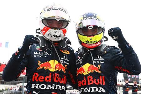 Verstappen & Perez - Red Bull - Formel 1 - GP Frankreich 2021