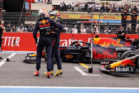 Verstappen & Perez - Red Bull - Formel 1 - GP Frankreich 2021