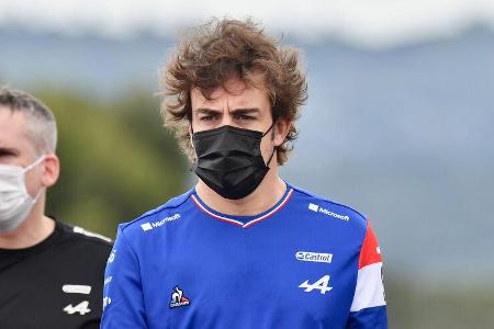 Fernando Alonso - Alpine - Formel 1 - GP Frankreich - 17. Juni 2021