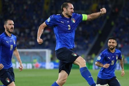 Angeschlagener Chiellini hofft auf Einsatz im EM-Achtelfinale