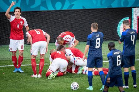 Eriksen meldet sich aus dem Krankenbett: 