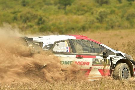Kenia-Rallye: Neuville führt, Ogier kommt näher