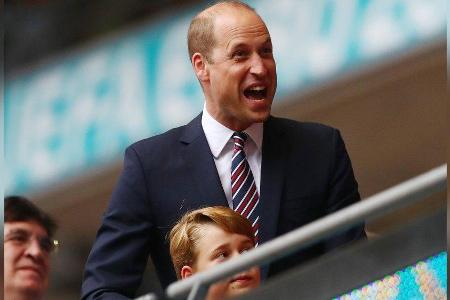 Prinz William ist hocherfreut über den Viertelfinaleinzug der englischen Nationalmannschaft