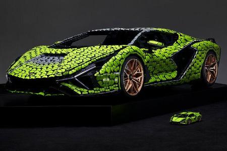 Lamborghini Sian - Lego - 1:1-Modell - 2021