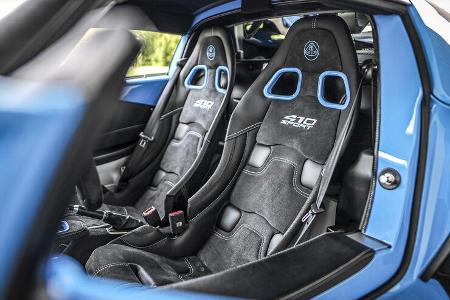 Lotus Exige Sport 410, Interieur