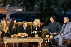Die "Friends"-Stars während ihrer großen Reunion